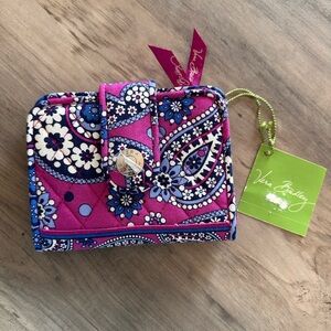 Vera Bradley Snappy Wallet-Boysenberry